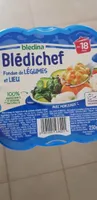 BLEDINA BLEDICHEF Fondue de Légumes et Lieu 250g Dès 18 Mois