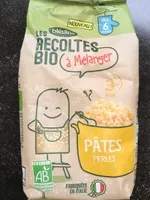 LES RECOLTES BIO à mélanger 290g Pâtes Perles Dès 6 mois
