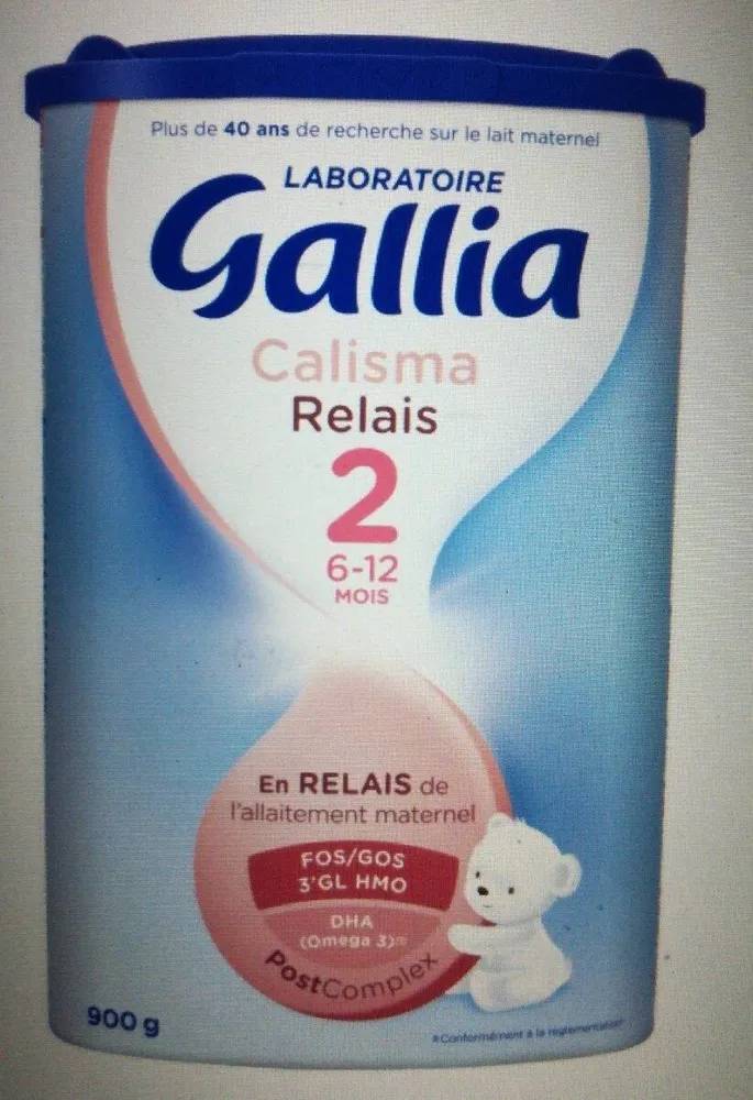 GALLIA CALISMA Relais 2ème âge 900G de 6 à 12 Mois