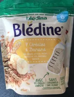 BLEDINE 200g 7 Céréales & Banane Dès 6 mois
