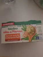 IDEES DE MAMAN BOLS 2x200g Haricots verts Riz Champignons Poulet Dès 15 mois