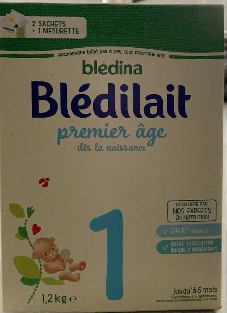BLEDINA BLEDILAIT 1er âge bag in box 1kg200 de 0 à 6 mois