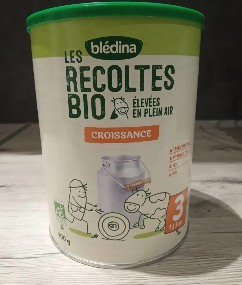 Les récoltes bio croissance +