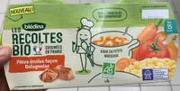 BLEDINA LES RECOLTES BIO Pâtes Etoiles Façon Bolognaise 2x200g Dès 15 Mois