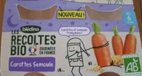 Les Récolte Bio, carotte et sémoule