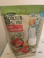 BLEDINA LES RECOLTES BIO Muesli Banane Fraise 200g Dès 6 Mois