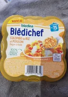 BLEDINA BLEDICHEF Colombo de Riz et Poisson 250g Dès 15 Mois
