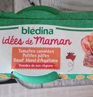 Tomates cuisinés petites pâtes bœuf blond d'Aquitaine