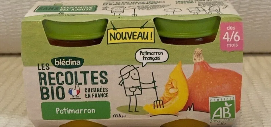 Les recolte bio potimarron