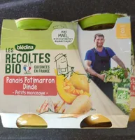 Les récoltes bio Panais Potimarron Dinde