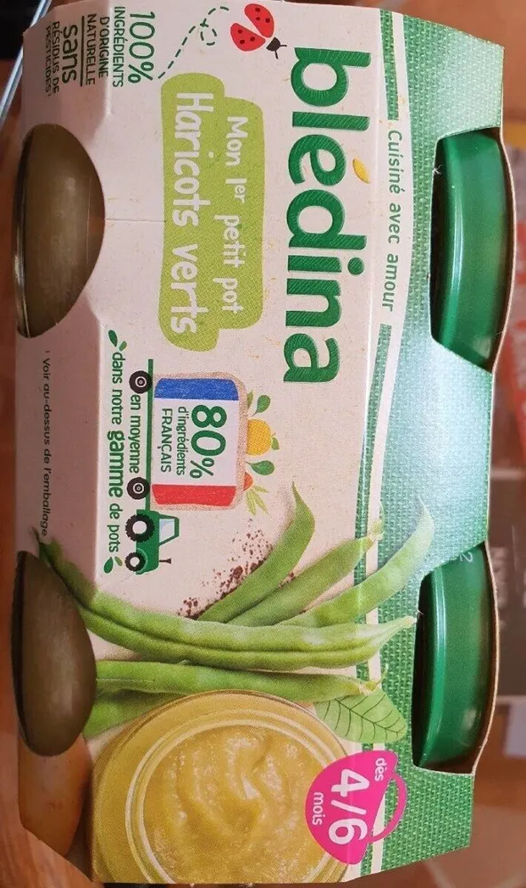 Mon 1er petit pot Haricots verts