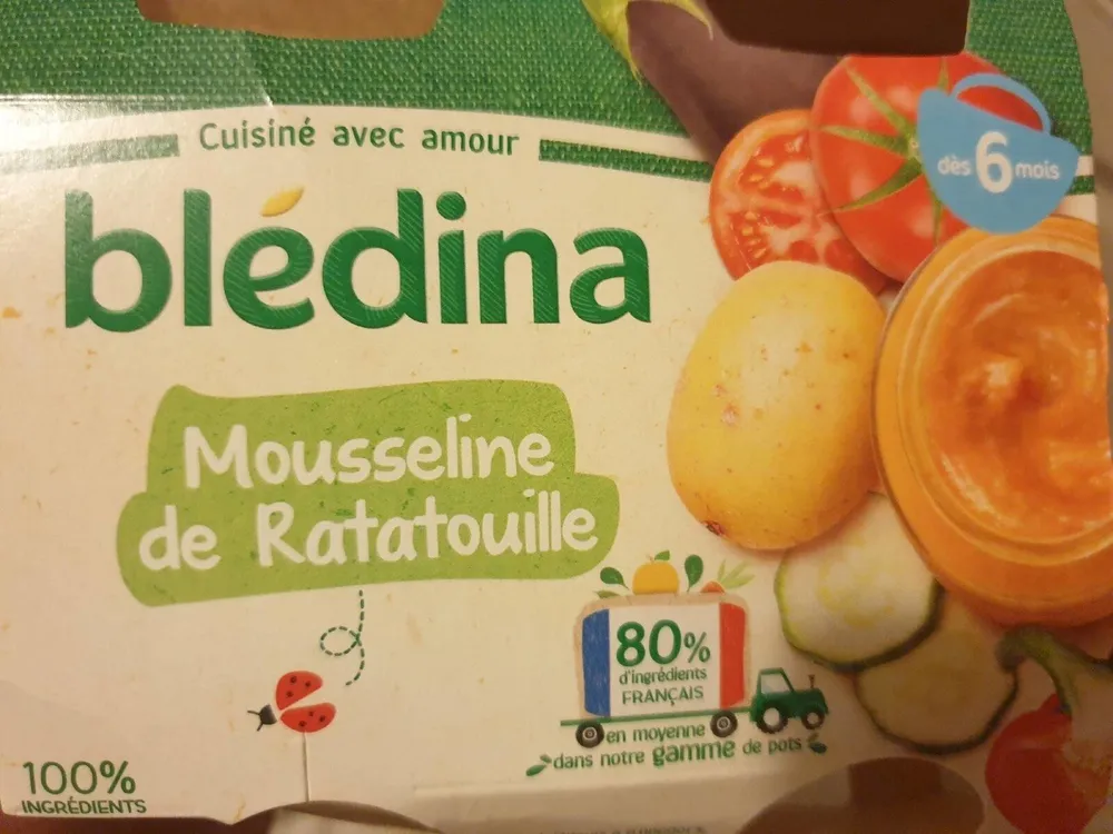 Mousseline de ratatouille