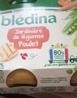 Jardinière de légumes poulet