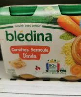 Bledina carottes semoule dinde
