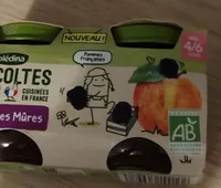 Les récoltes bio pommes mures