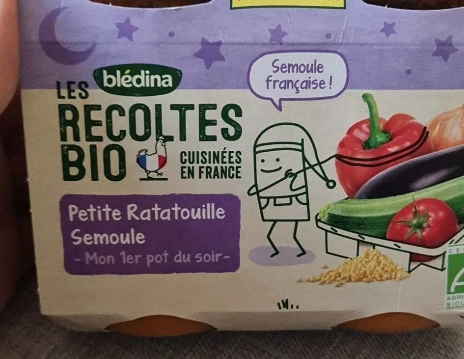 Petite ratatouille semoule