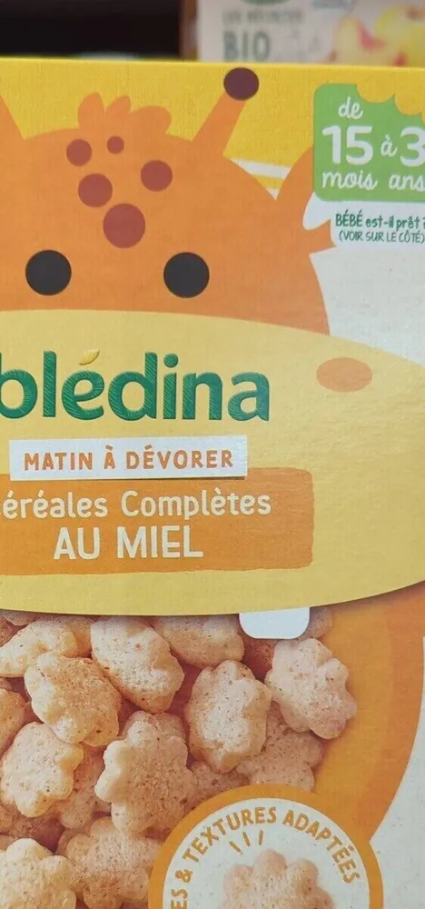 Mini matin céréales complètes au miel