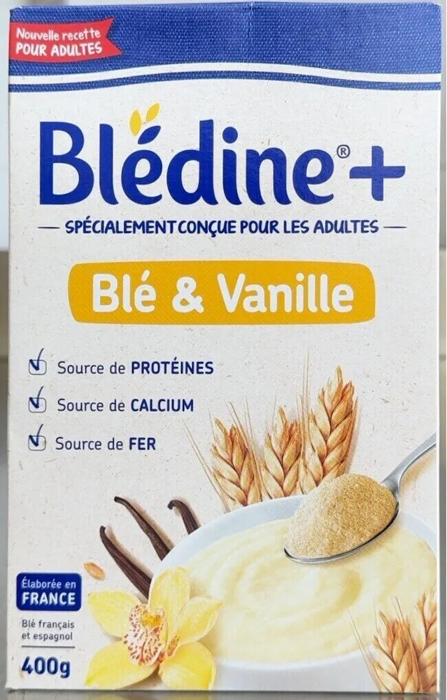 Blédine + blé & vanille
