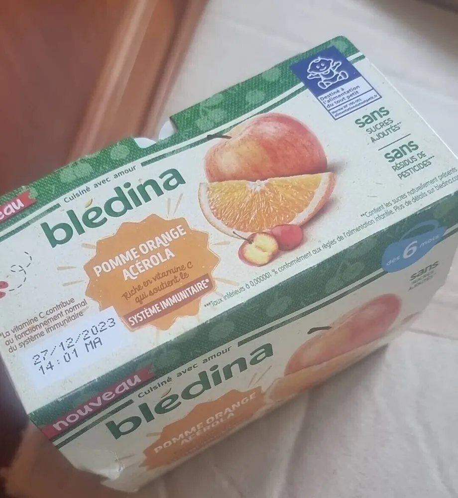 Pomme orange acerola