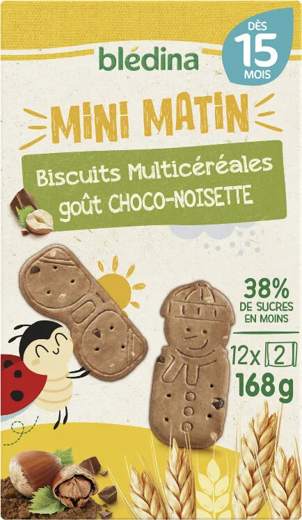 Biscuit multicéréales Choco-noisettes