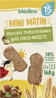 Biscuit multicéréales Choco-noisettes