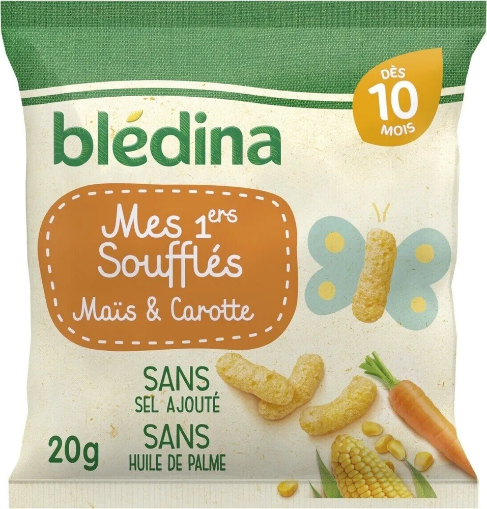 Mes 1ers Soufflés Maïs & Carotte