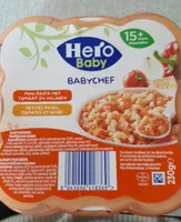 Baby chef Petites pates, tomates et Dinde