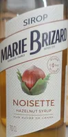 Sirop de noisette