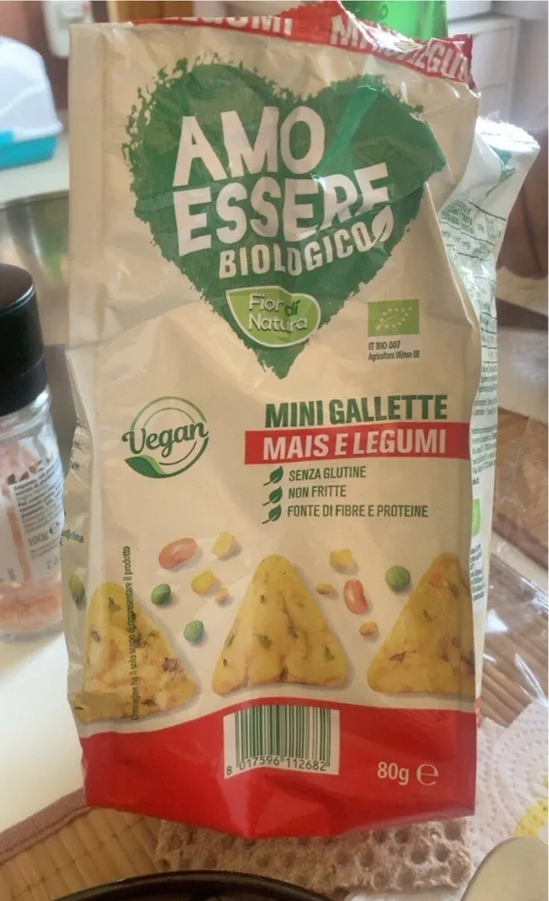Mini Gallette Mais e Legumi