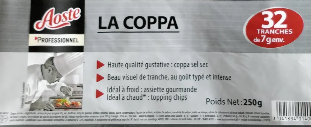 Coppa Prétranchée Grande Carte