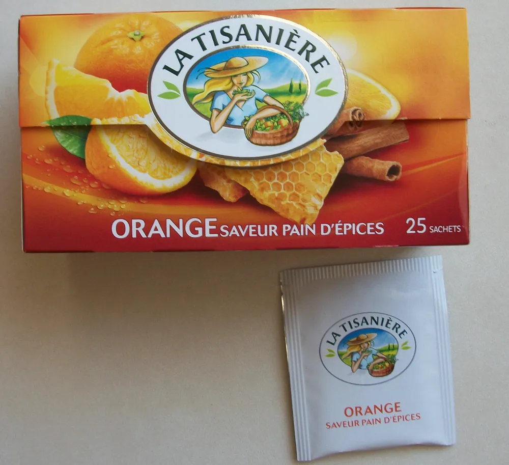 Orange - saveur pain d'épices