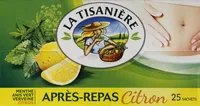 Infusion après-repas citron: menthe, anis vert, verveine