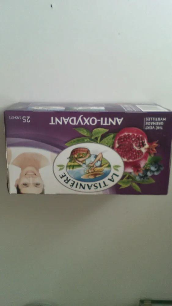 Thé vert granade myrtilles anti-oxydant