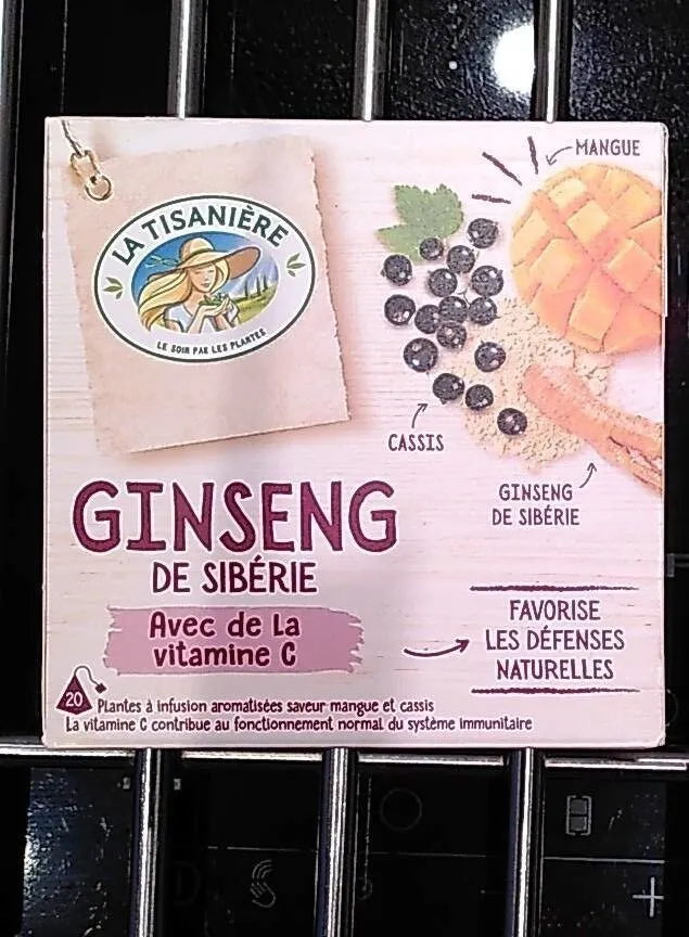 Tisane Ginseng de Sibérie