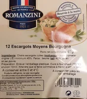 12 escargots moyens Bourgogne