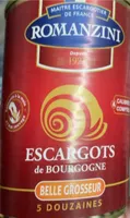Escargots de bourgogne belle grosseur