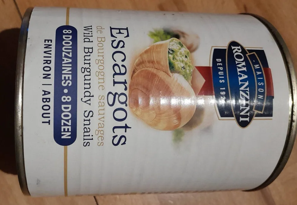 Escargots de Bourgogne sauvage