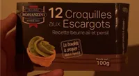 12 Croquilles aux escargots
