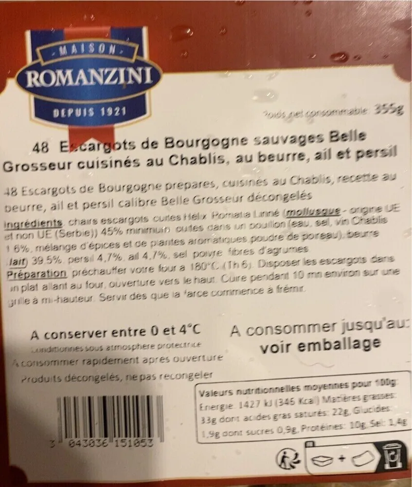 Escargot de bourgogne