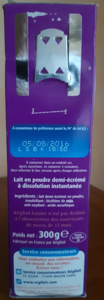 Regilait LT Poudre Cuisin