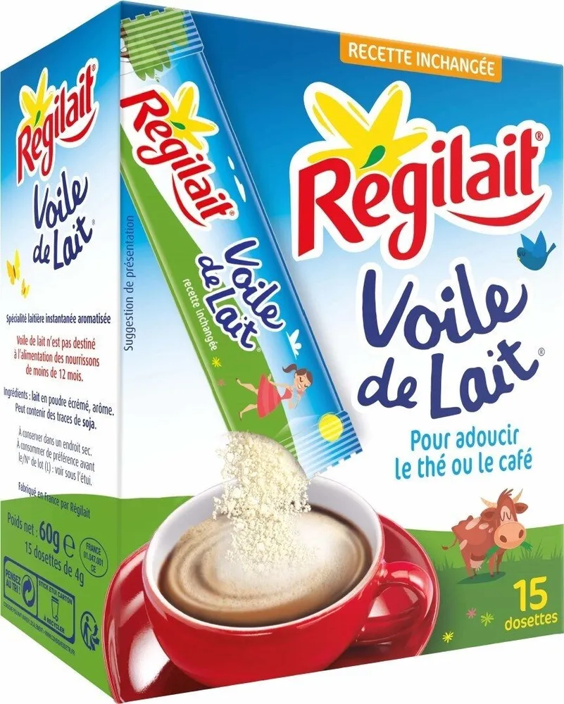 Voile de Lait, Lait en poudre écrémé en stick
