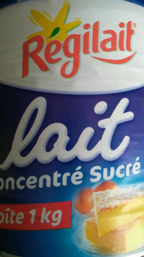 Lait concentré sucré