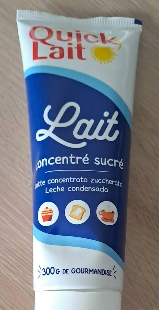 Quick Lait Lait concentré sucré