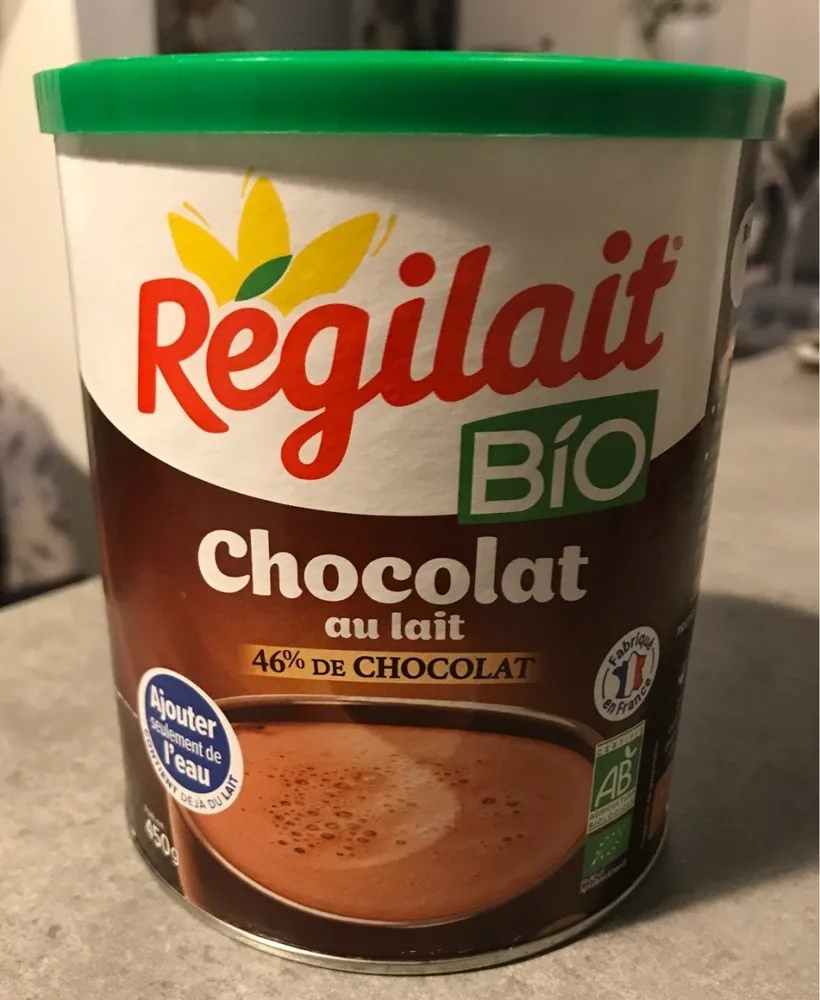 Chocolat au lait Bio