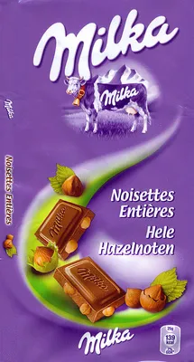 Chocolat Noisettes entières