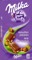 Chocolat Noisettes entières