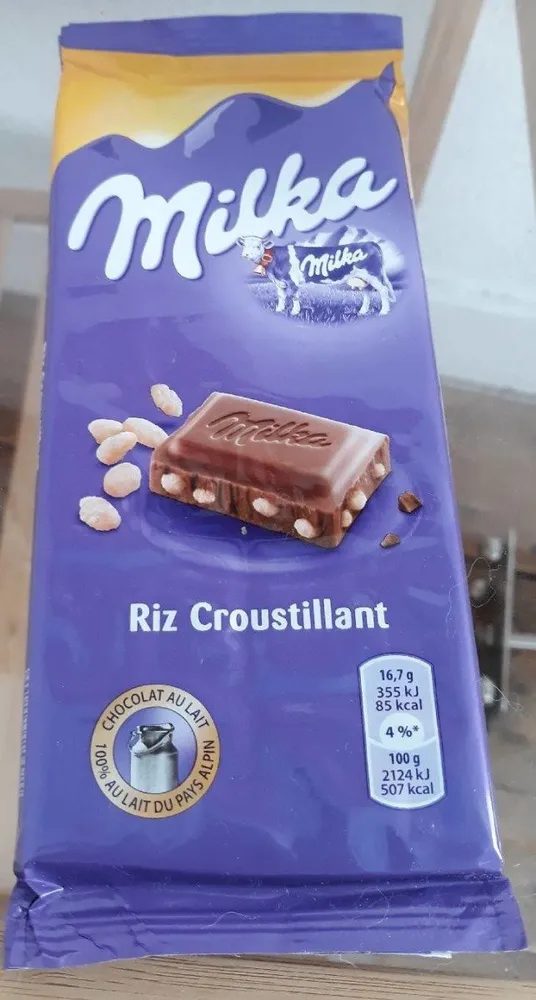 Chocolat riz Crourstillant