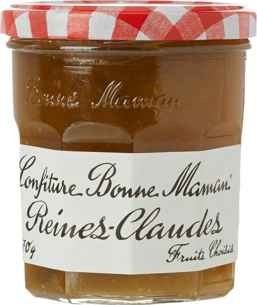 Bonne Maman - Plum Jam Reine Claude, 13oz (370g) Jar