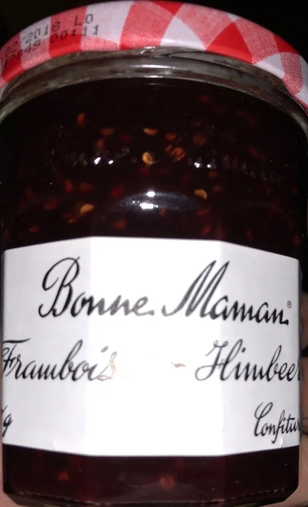 confiture framboises
