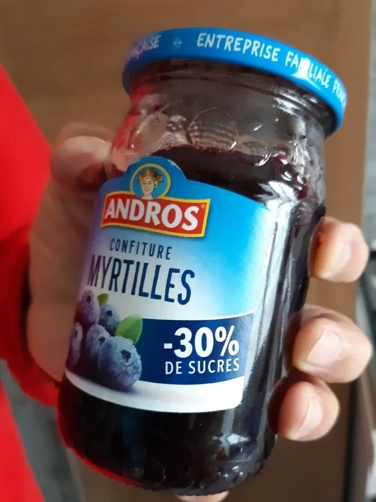 Confiture myrtilles